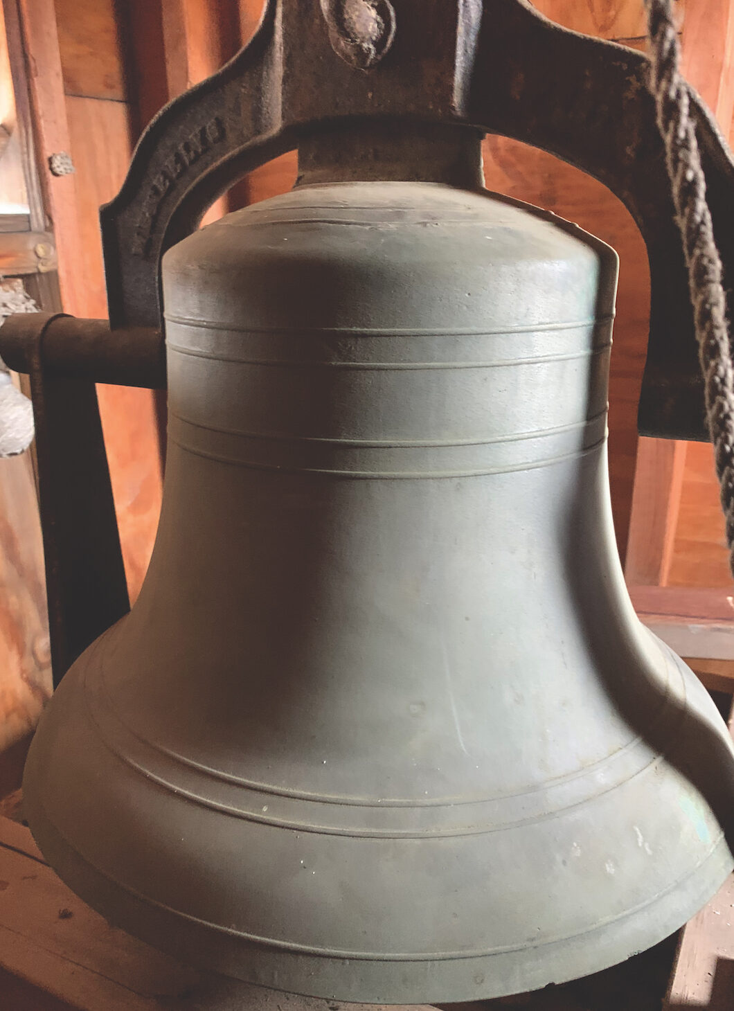 Historic bell discovered at Neshobe school