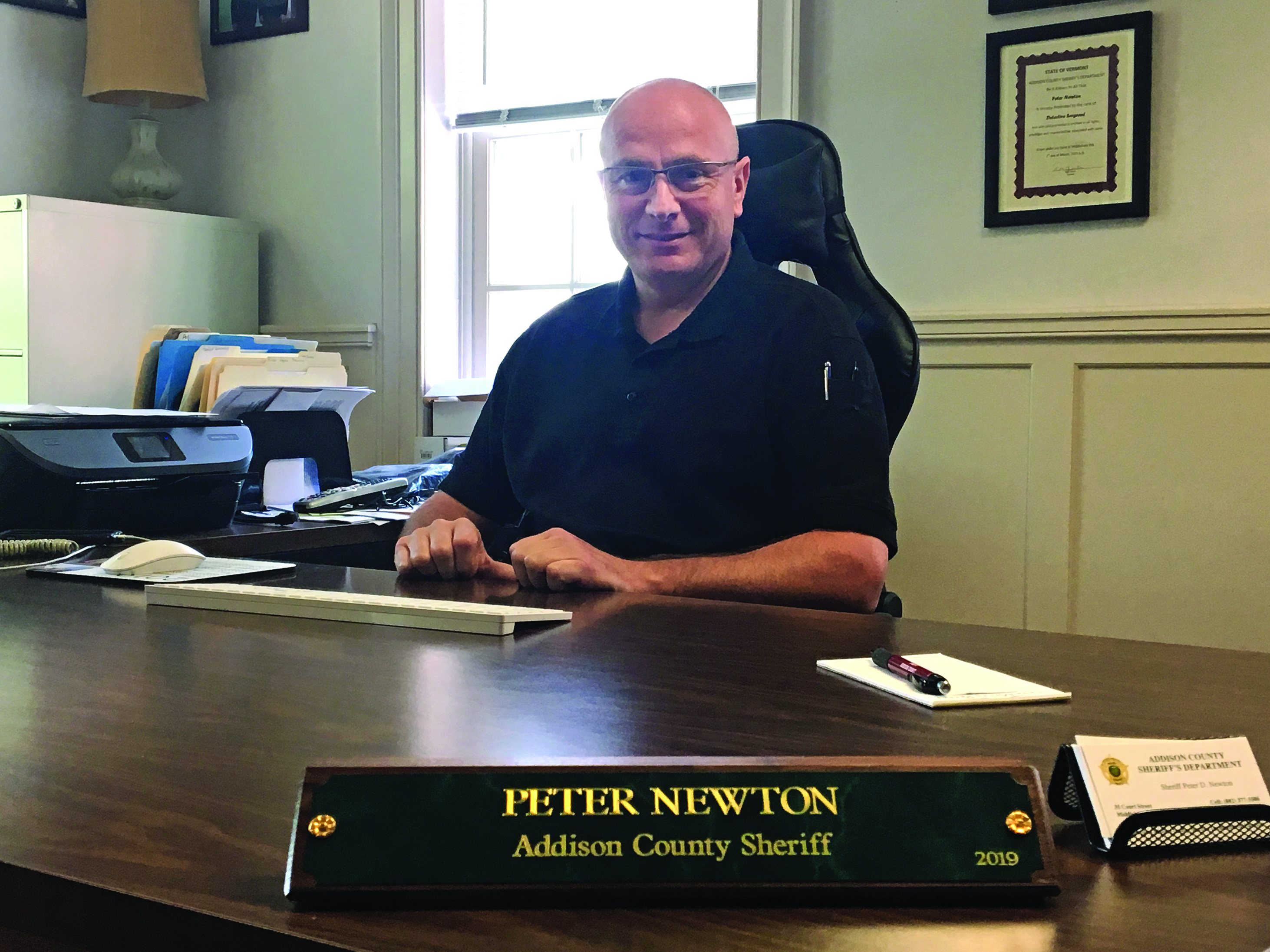 Addison County Sheriff announces retirement in emotional video
