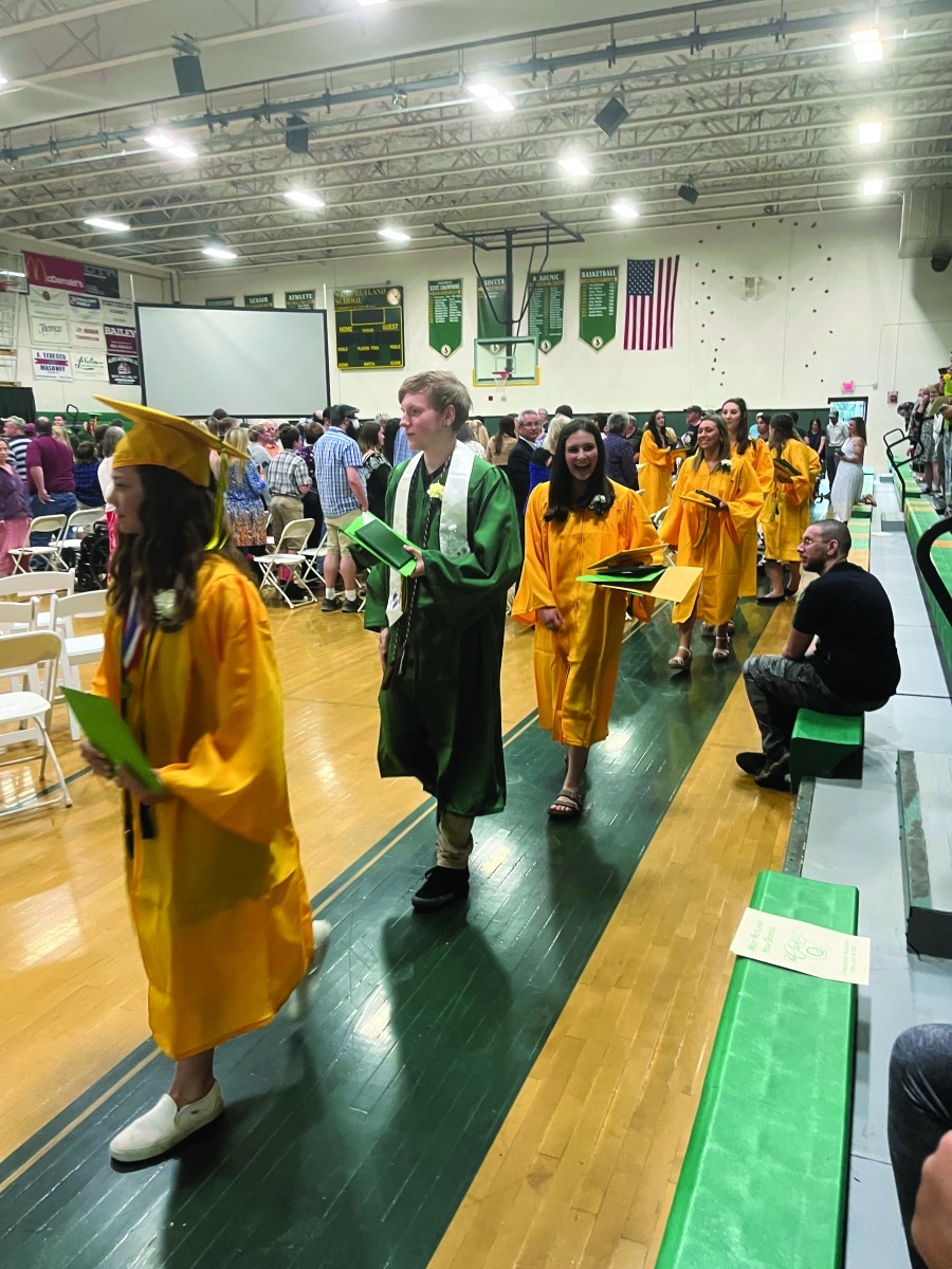 West Rutland celebrates its graduating class of 15