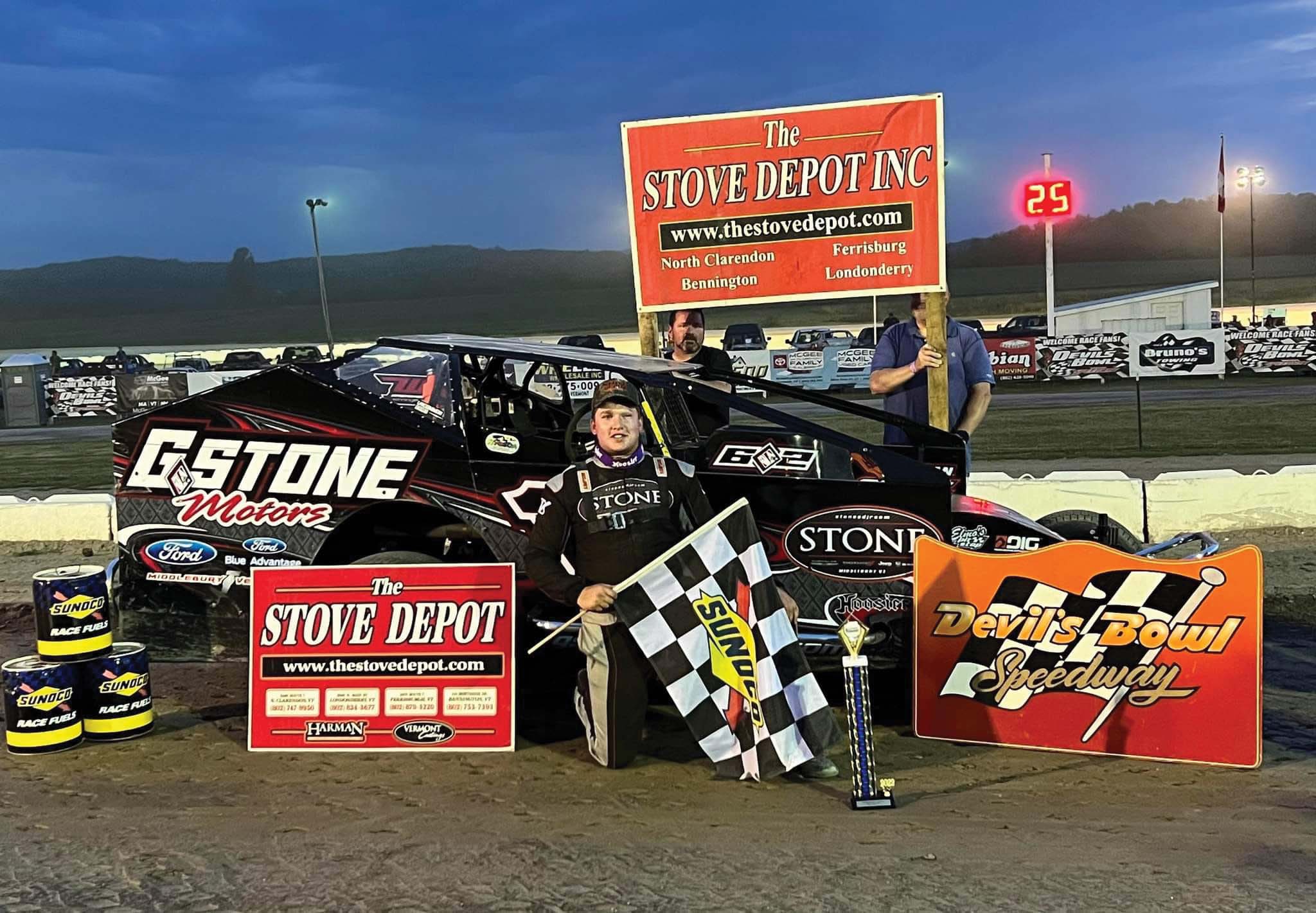 Stone, Kelly score on Double Feature Night at Devil’s Bowl