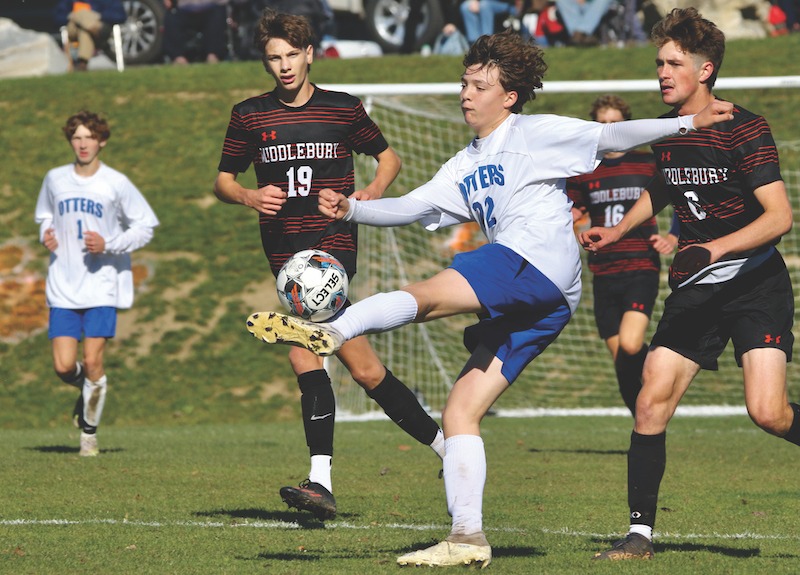 OV boys soccer bows out to MUHS, 7-0