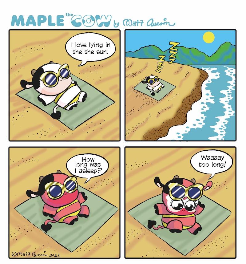 Maple the Cow: Aug. 2