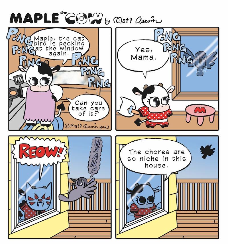 Maple the Cow: Aug. 23